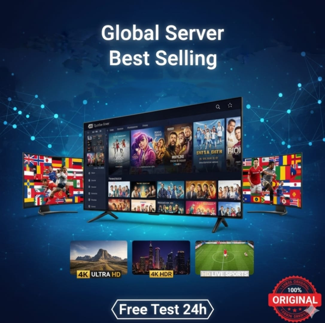 Premium Live TV Subscription – No Buffering HD & 4K Channels